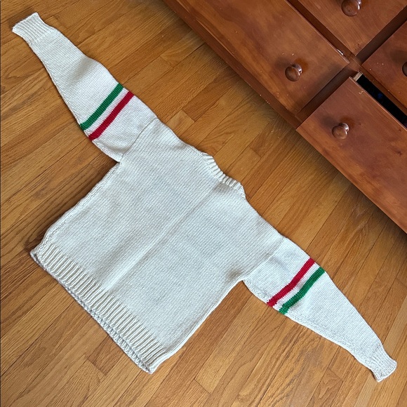 Vintage BABO Intarsia Sweater with Sheep and Mountains - Picture 3 of 8